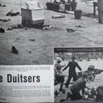 De laatste terreurdaad van de Duitsers