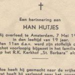 Ton Daems over Han Hutjes