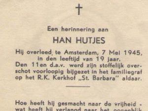 Ton Daems over Han Hutjes